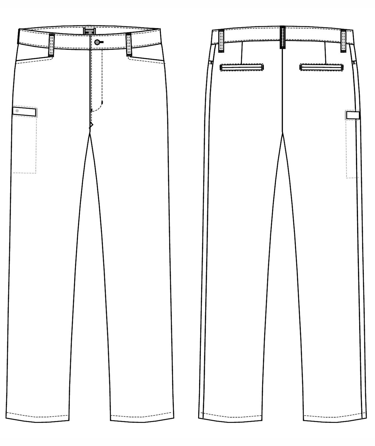 Kentaur women's chino trousers leg length 79 cm, White, large image number 3