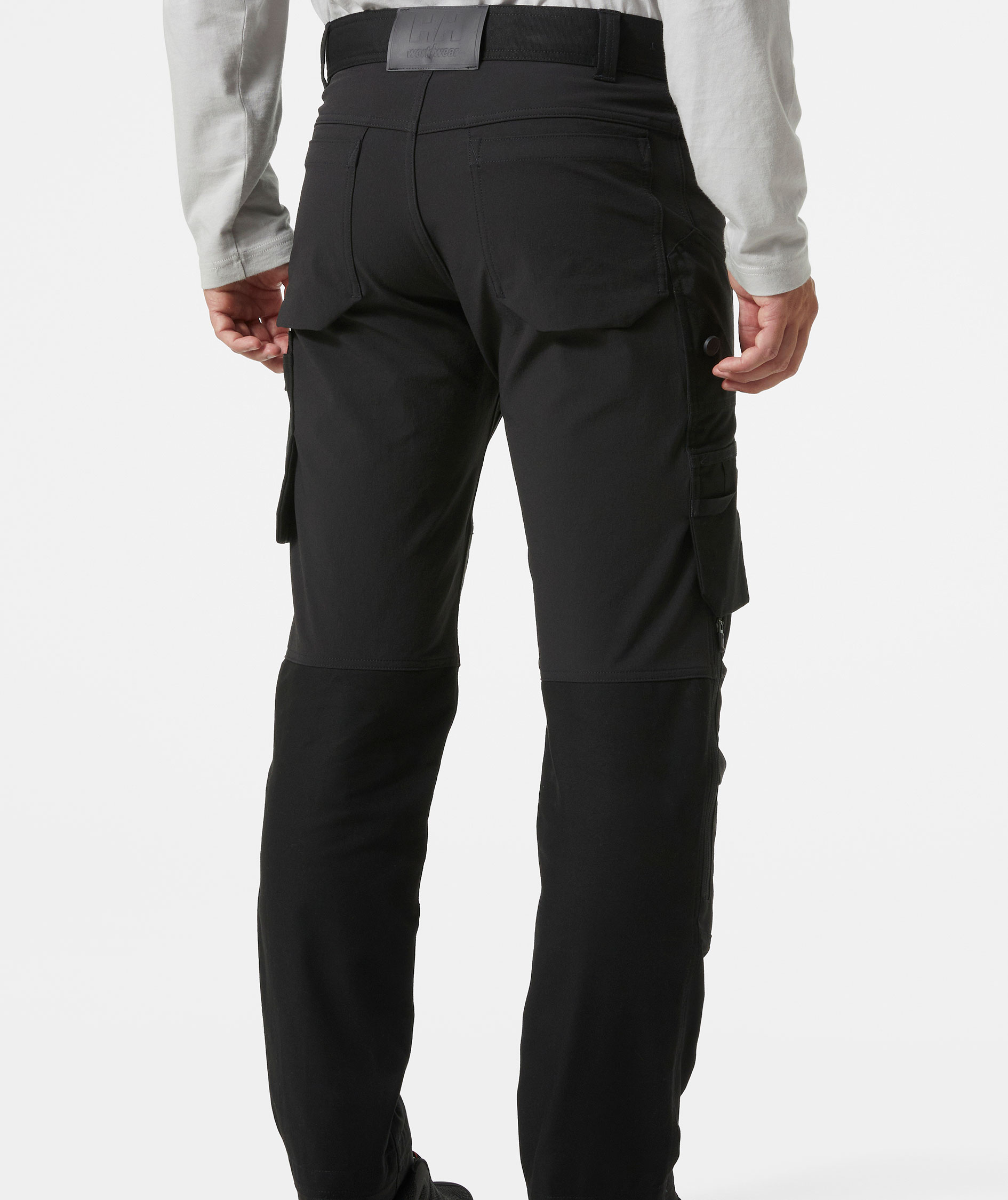 Helly Hansen Oxford 4X arbejdsbukser full stretch, Sort, large image number 2