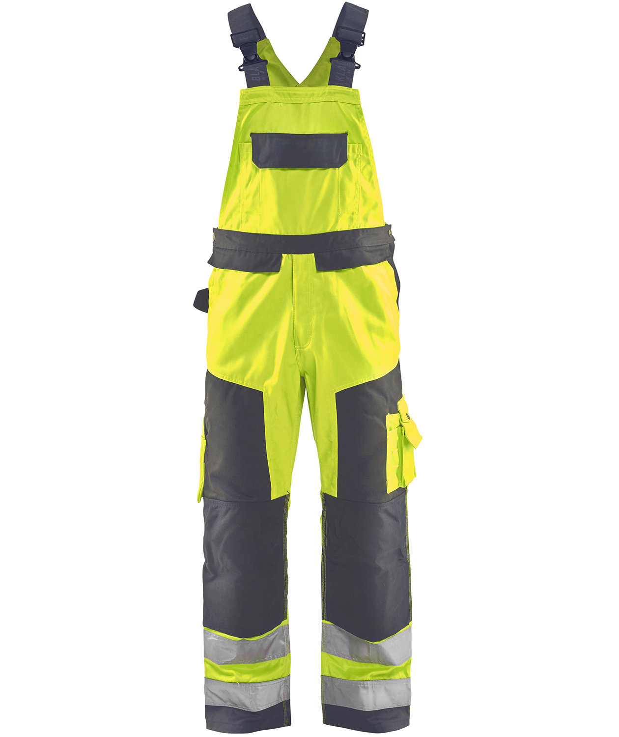 Bl&aring;kl&auml;der arbetsh&auml;ngselbyxa