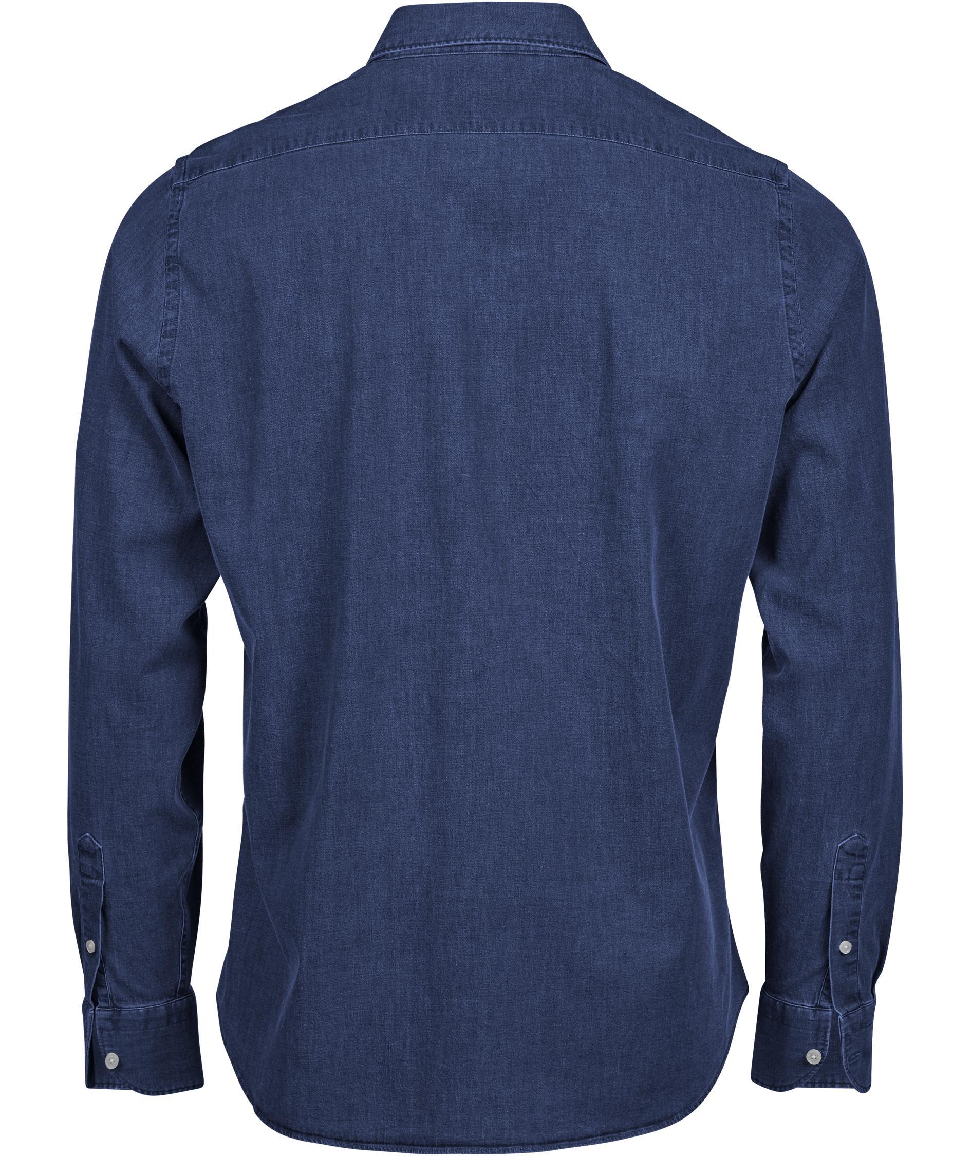 Tee Jays denim shirt, Blue Denim