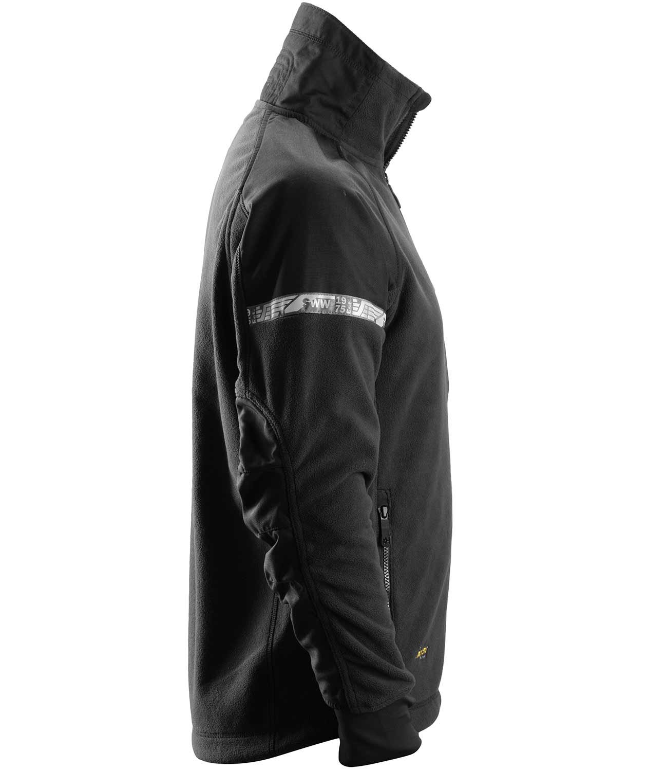 Snickers AllroundWork fleece jacket 8005, Black, large image number 3