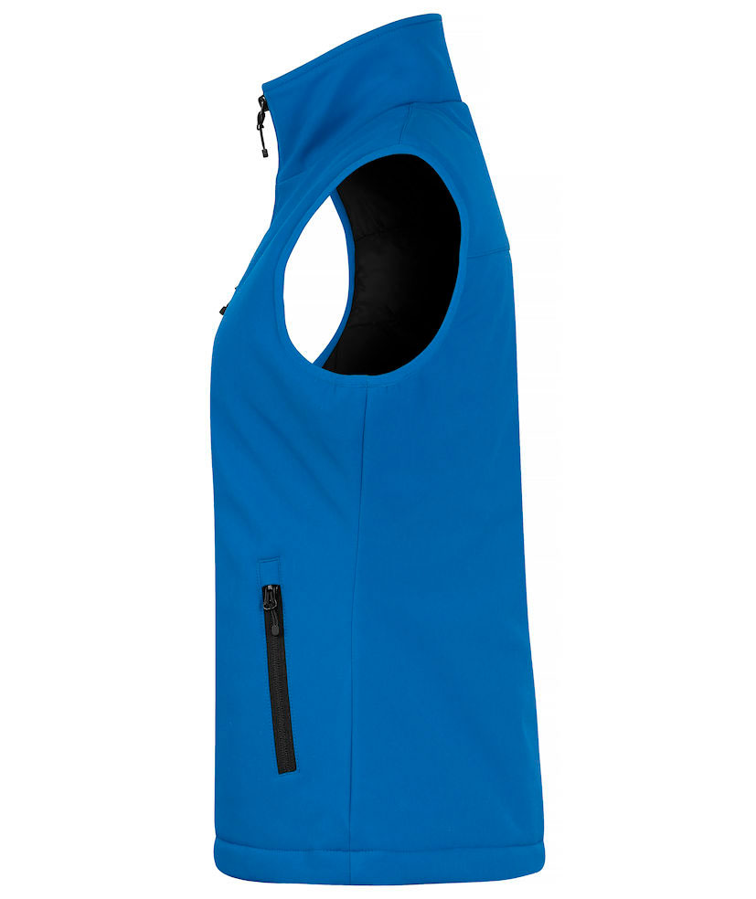 Clique lined women's softshell vest, Royal Blue, large image number 3
