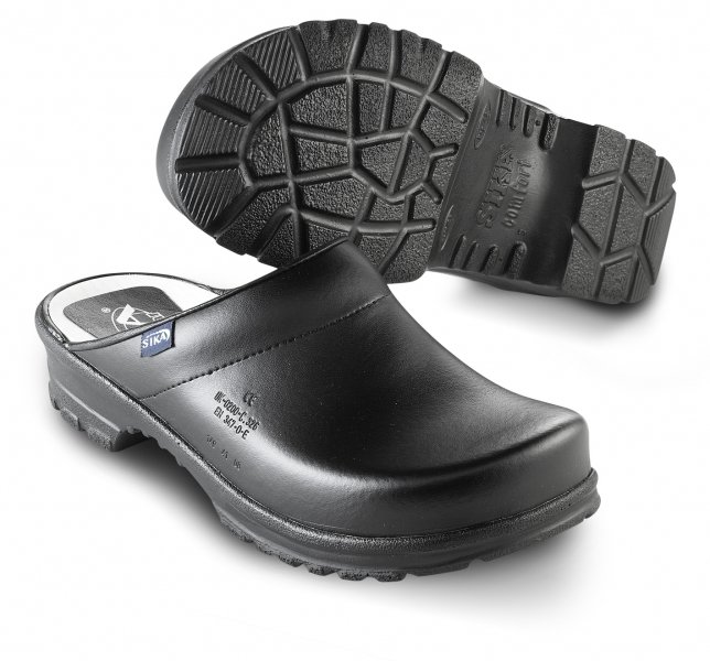 2. sortering Sika comfort tresko uten helkappe OB, Svart