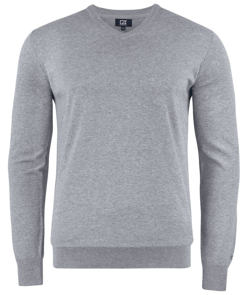 Cutter & Buck Oakville stickad tr&ouml;ja, Gr&aring;melerad, Gr&aring;melerad, swatch