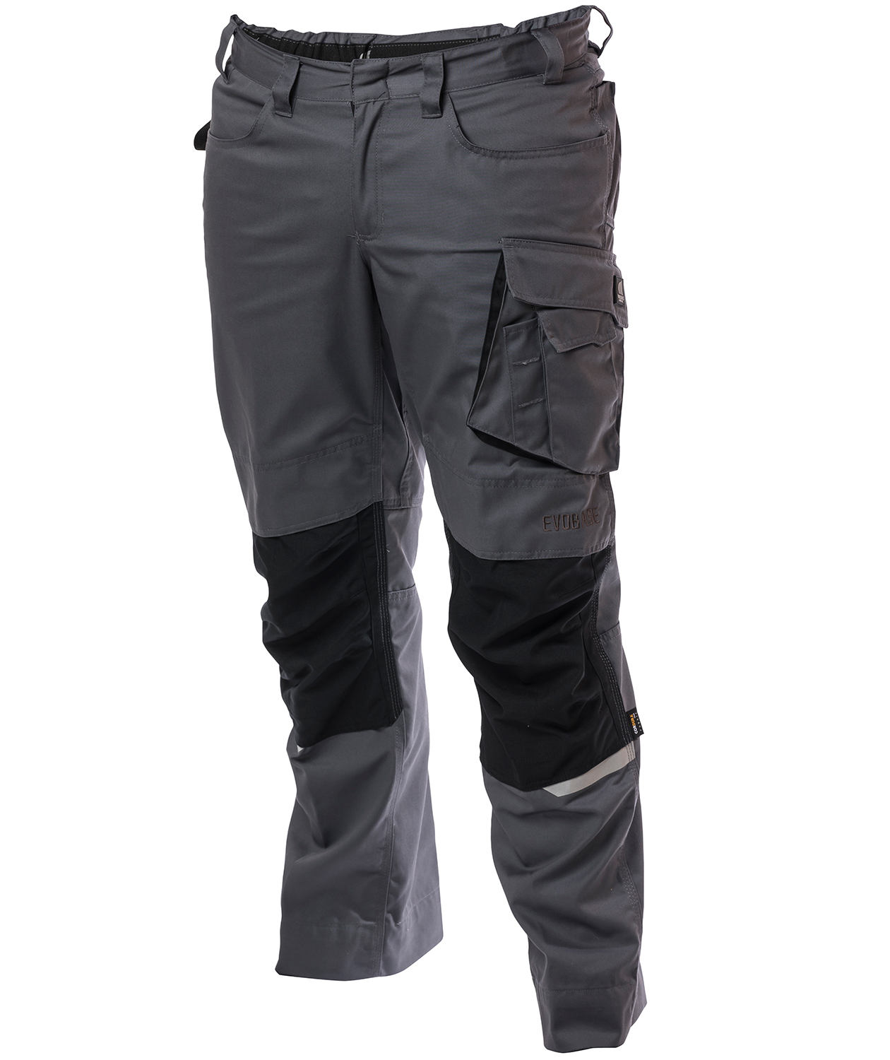 Viking Rubber Evobase arbetsbyxa, M&ouml;rkgr&aring;/Svart, large image number 0
