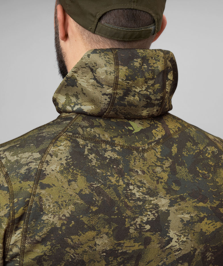 Seeland Power Camo fleece jacket, InVis Green, large image number 5