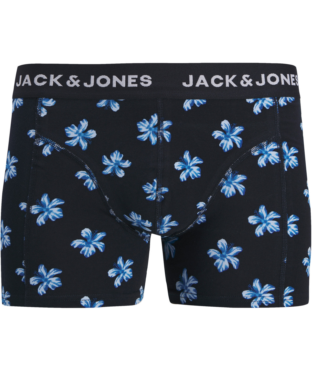 Jack & Jones JACLAMINE FLOWER 3-pack boksershorts, Sky Captain, large image number 4