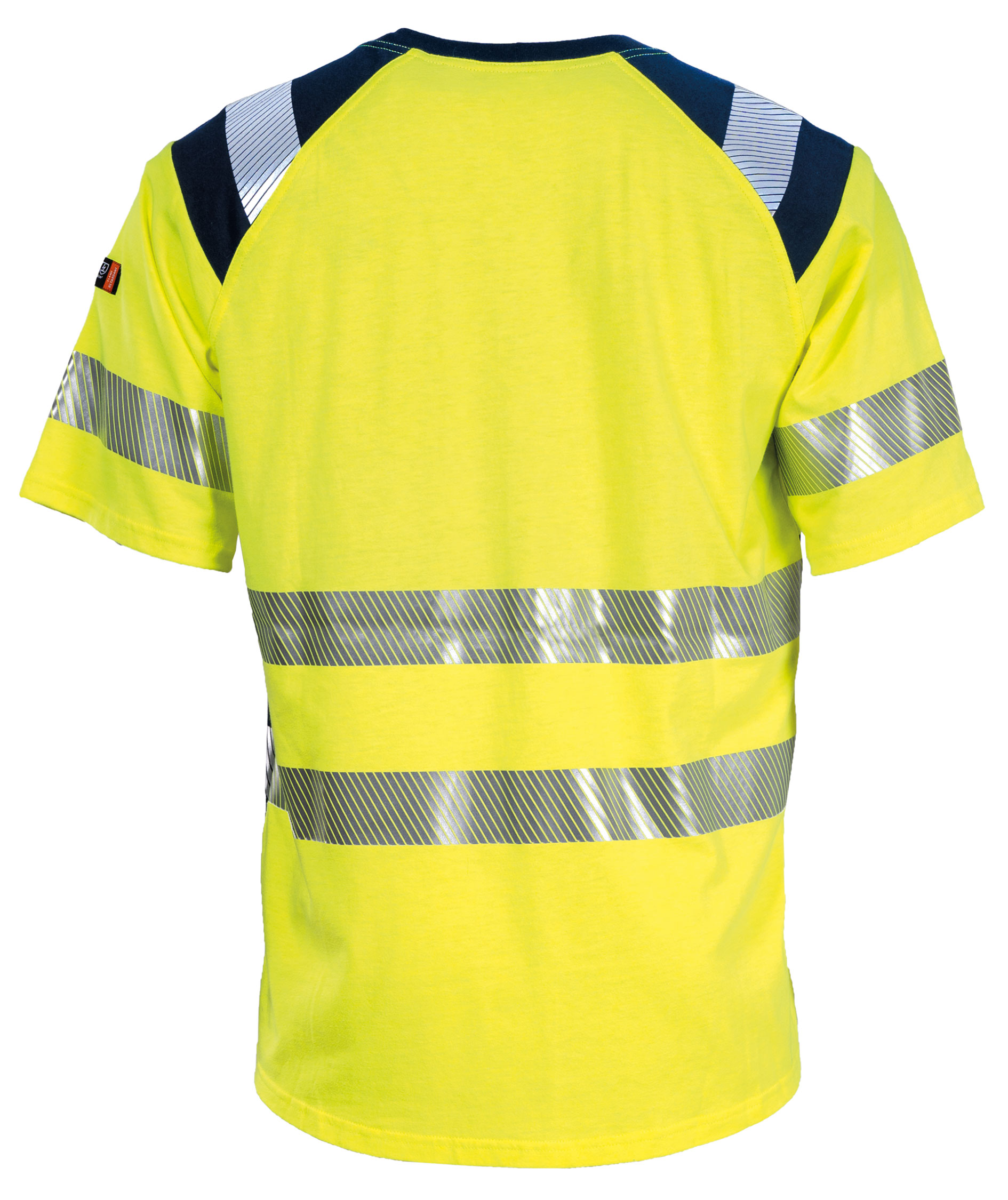 Tranemo FR T-Shirt, Hi-Vis gelb/marine