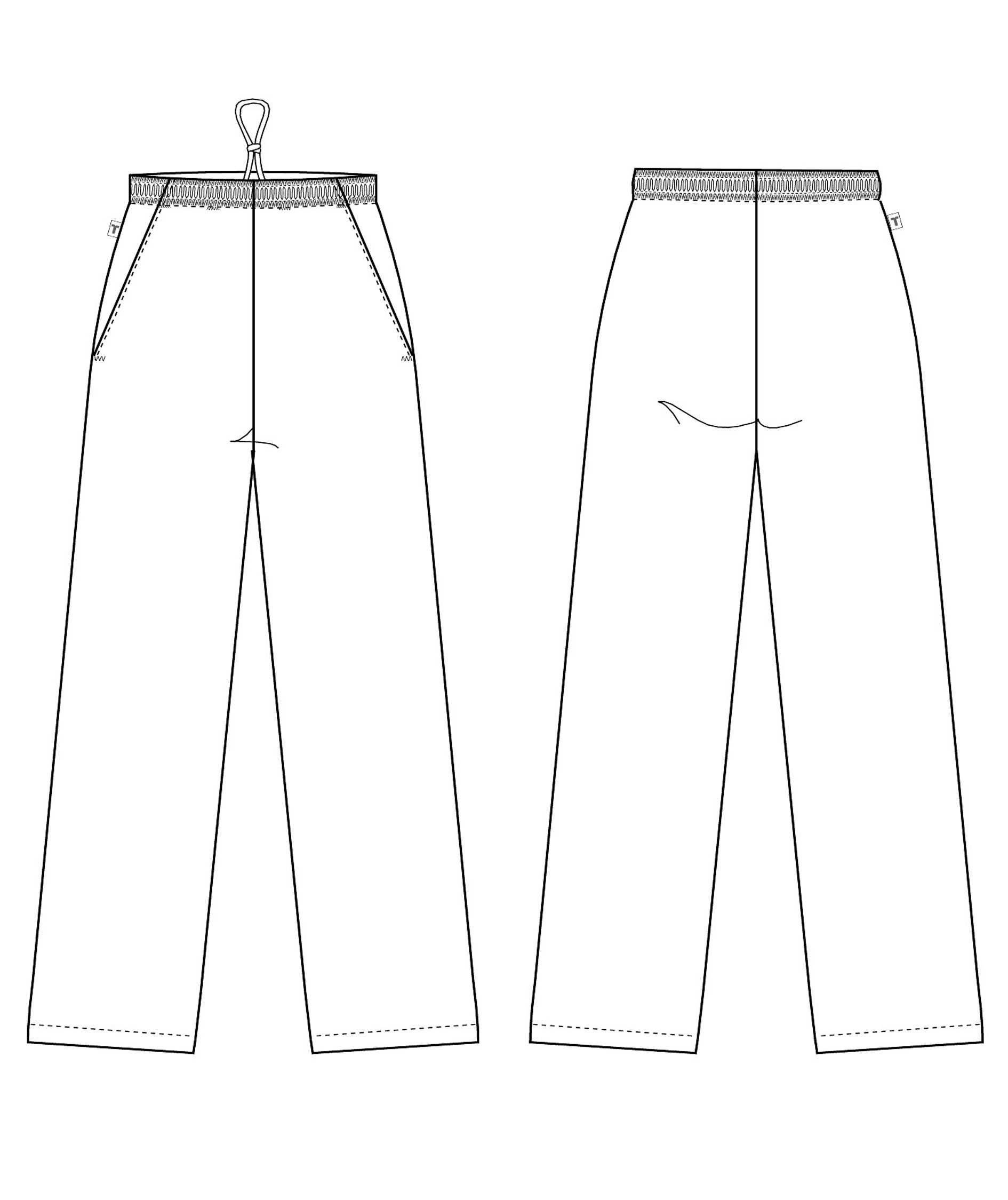 Kentaur -Jogginghose mit extra Beinl&auml;nge, Wei&szlig;, large image number 2