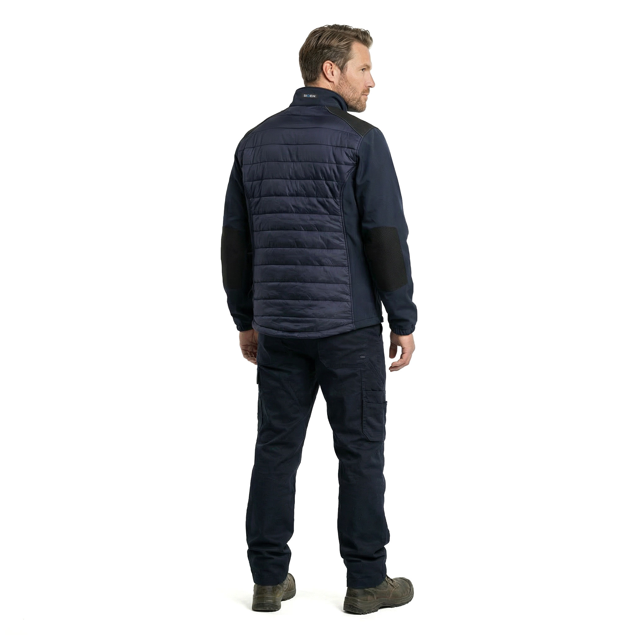 SIOEN Crosby hybridjakke, Navy, large image number 3