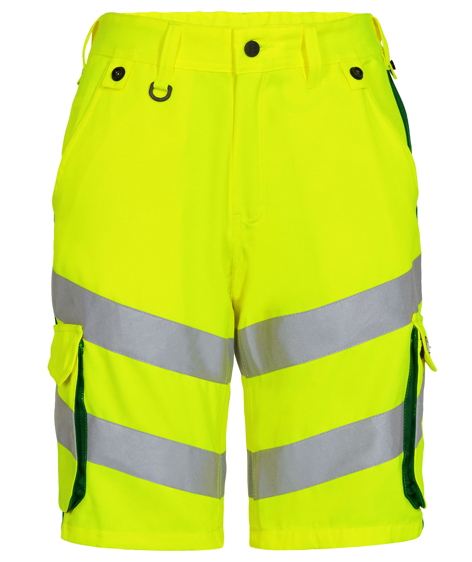 Engel Safety Light arbeidsshorts, Hi-vis gul/Gr&oslash;nn, Hi-vis gul/Gr&oslash;nn, swatch