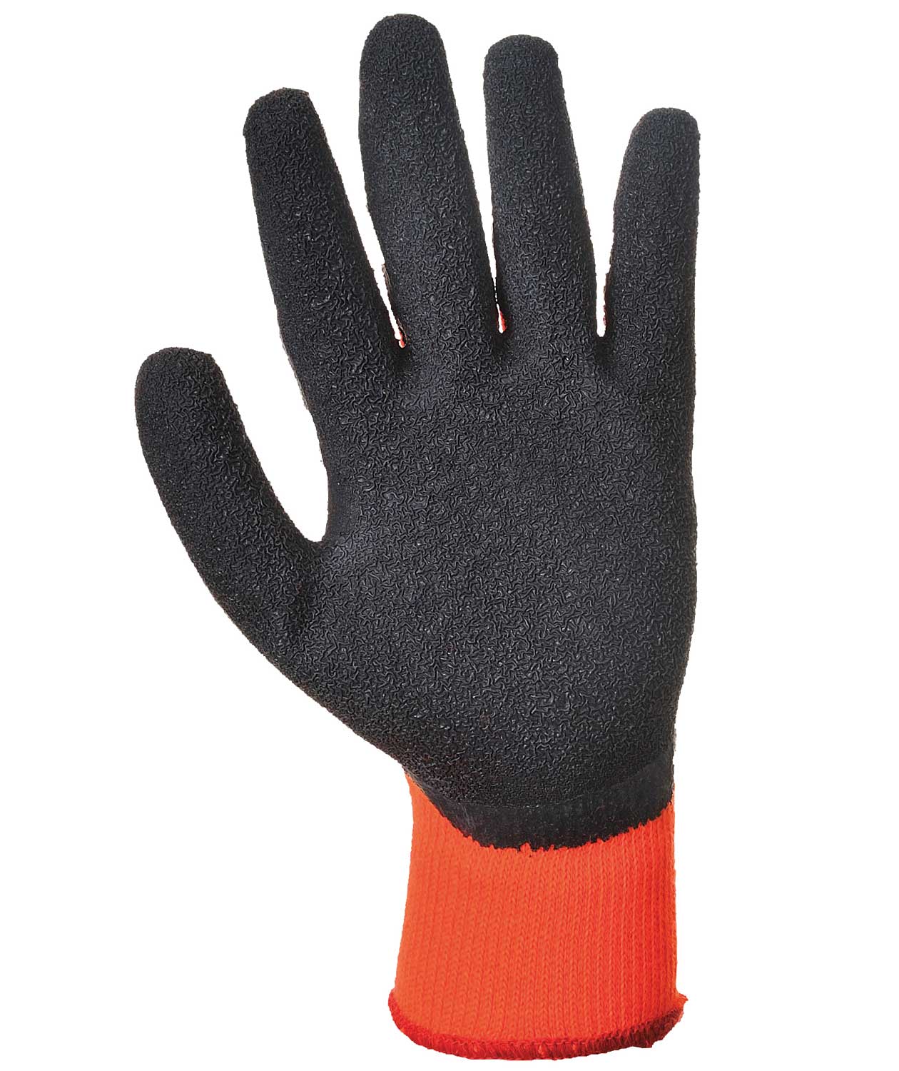 Portwest A140 vinter arbetshandskar, Orange/Svart, large image number 2