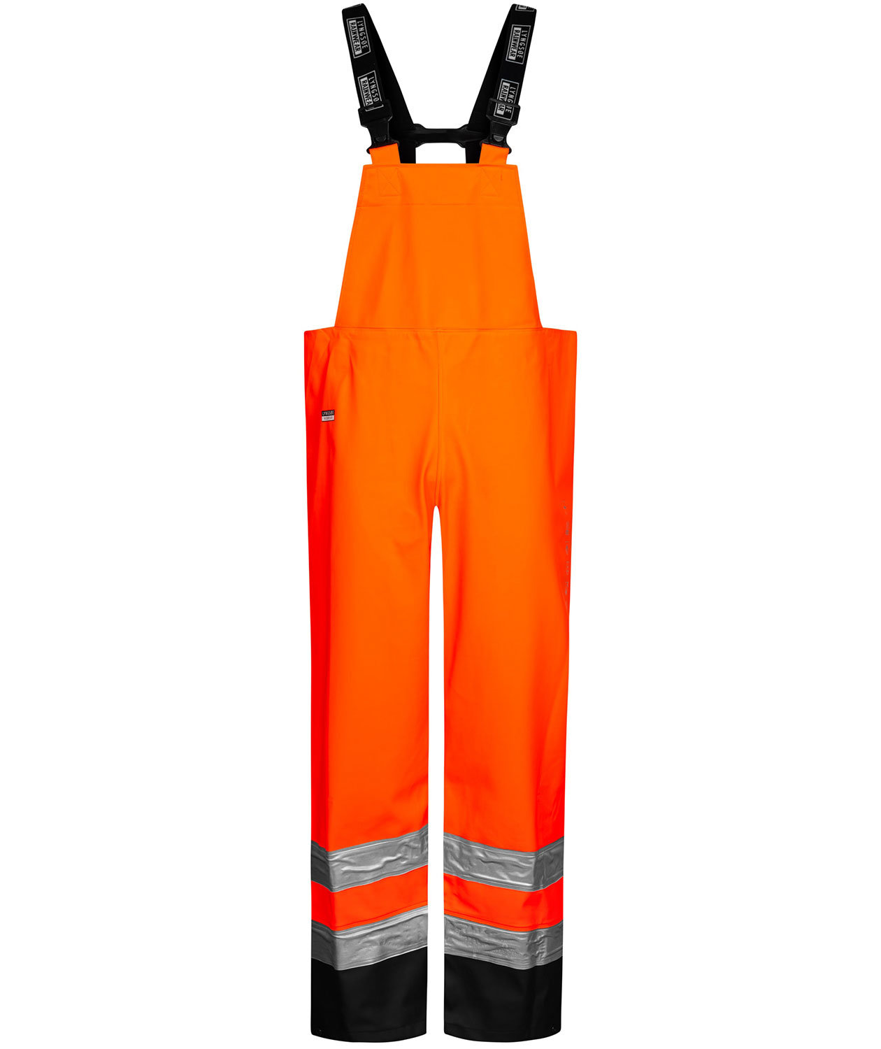 Lyngs&oslash;e Multinorm Regenlatzhose, Hi-vis Orange/Marine