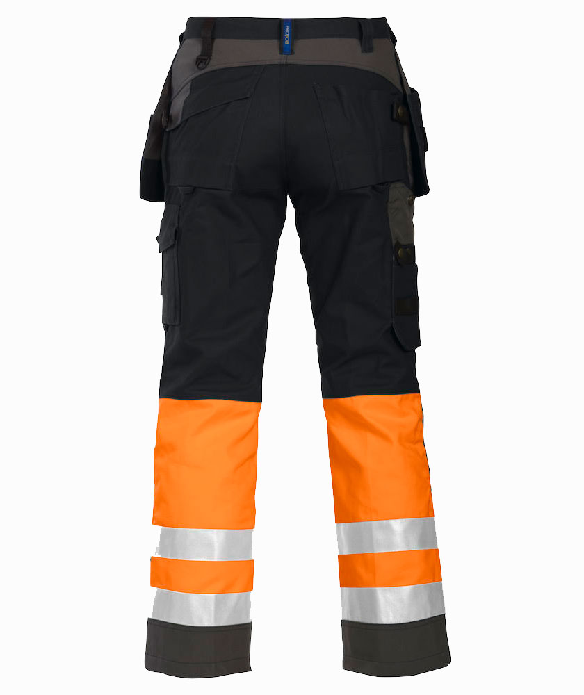 ProJob hantverksbyxa 6522, Varsel Orange/Svart
