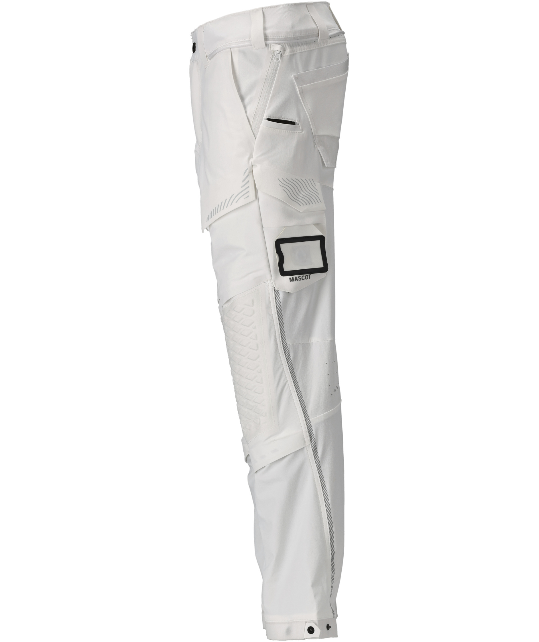 Mascot Customized arbeidsbukse full stretch, Hvit, large image number 3