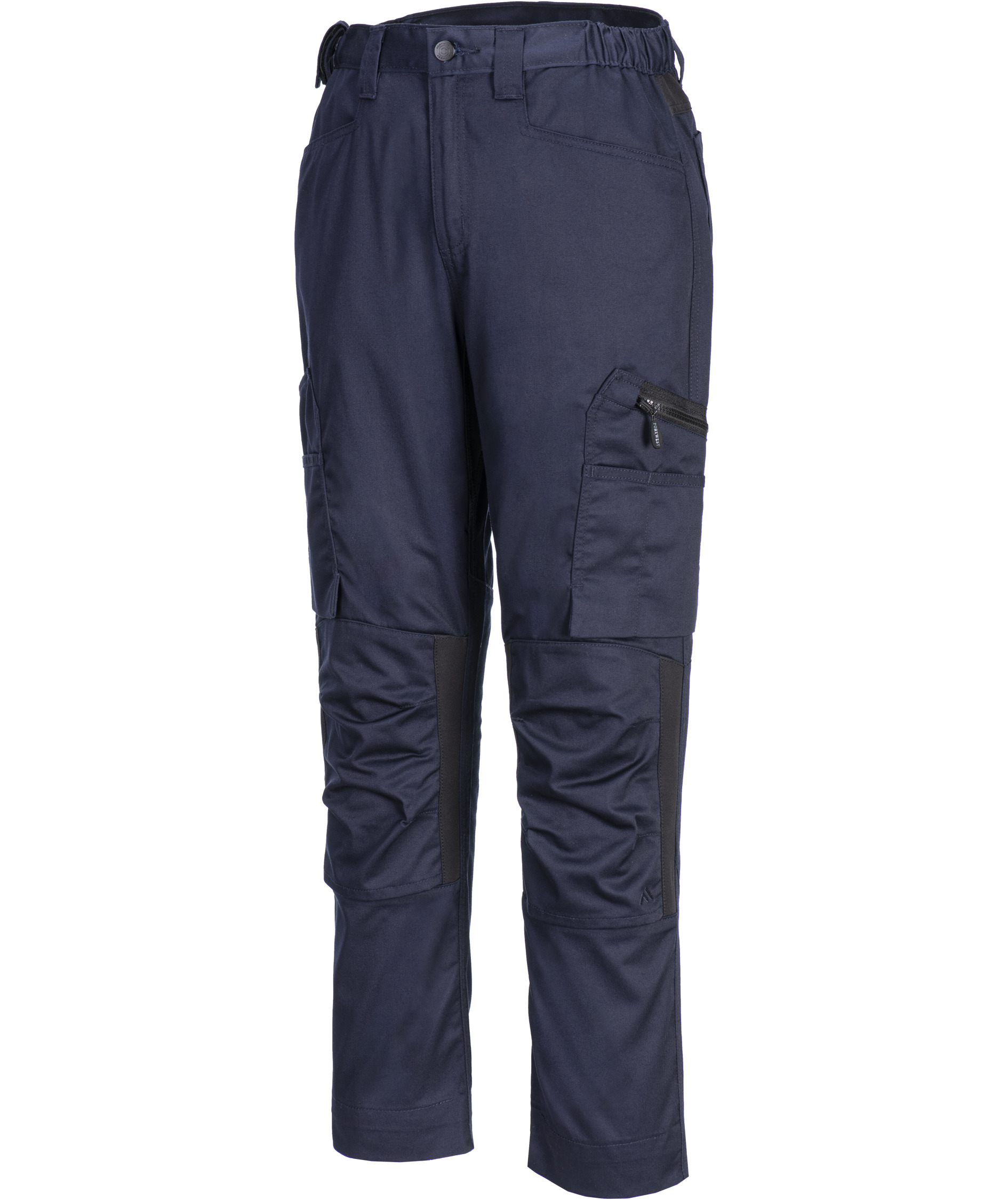 Portwest WX2 Eco arbetsbyxa, M&ouml;rk Marinbl&aring;, large image number 2