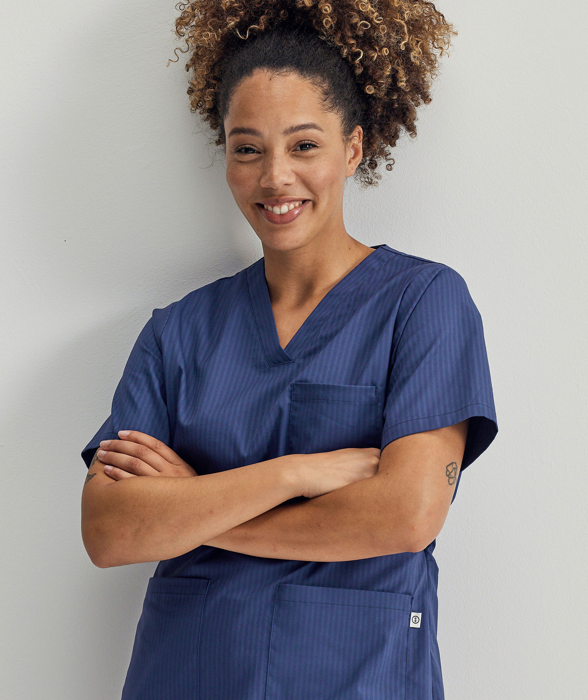 Hejco Dahlia women's tunic, Marine Blue, large image number 4