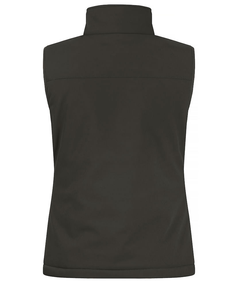 Clique foret dame softshellvest, Dark Grey