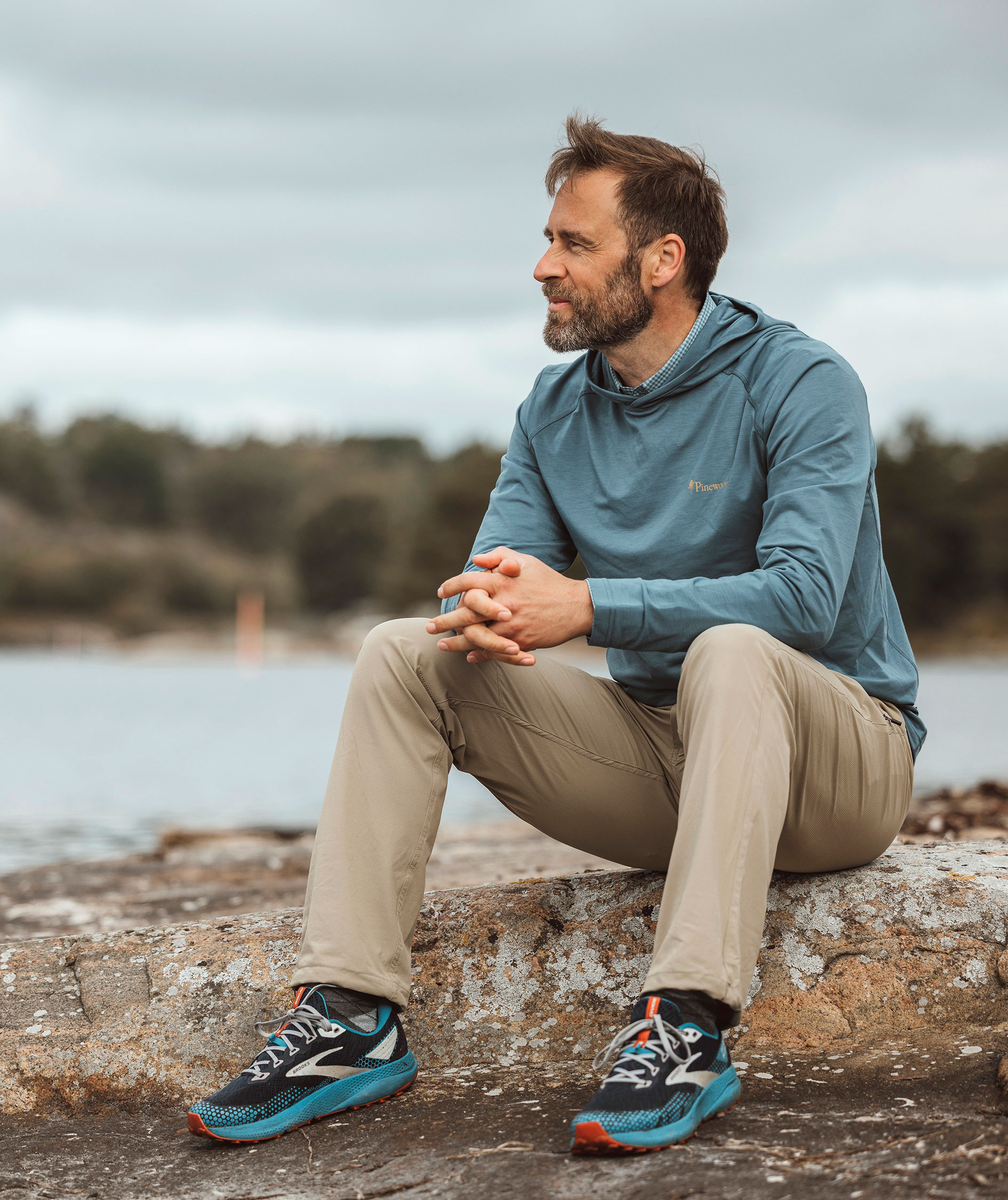 Pinewood NatureSafe Function h&aelig;ttetr&oslash;je, Fog Blue, large image number 1