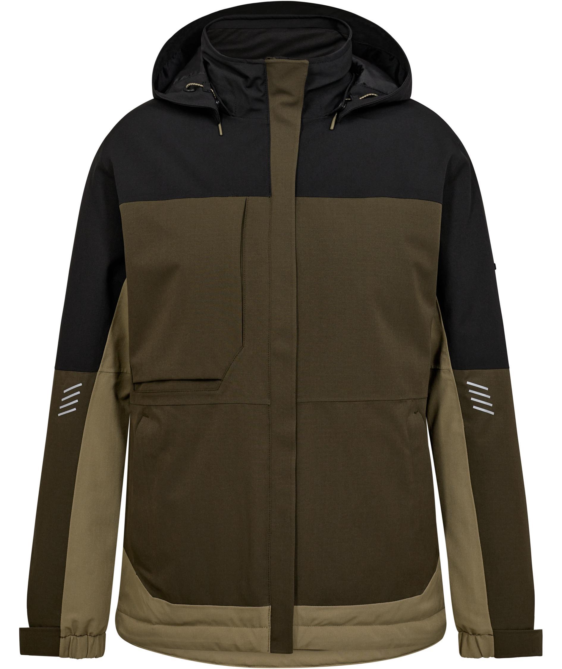 Engel Entire Damen Winterjacke, Forest Green/Black, Forest Green/Black, swatch