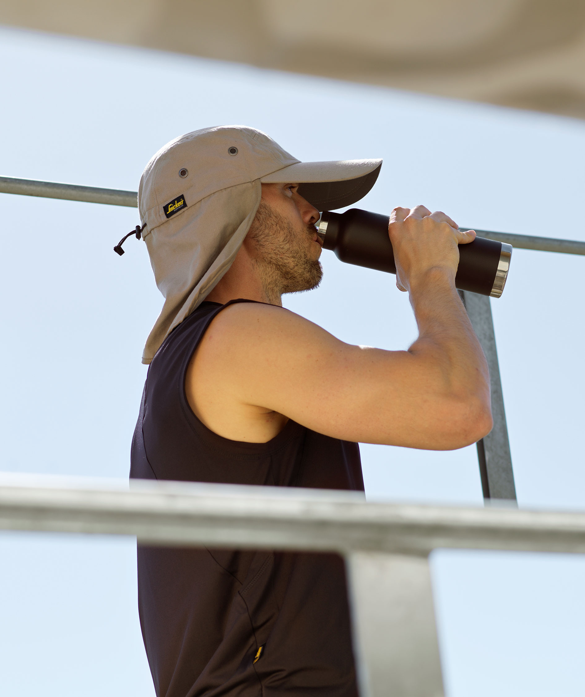 Snickers AllroundWork caps, Khaki