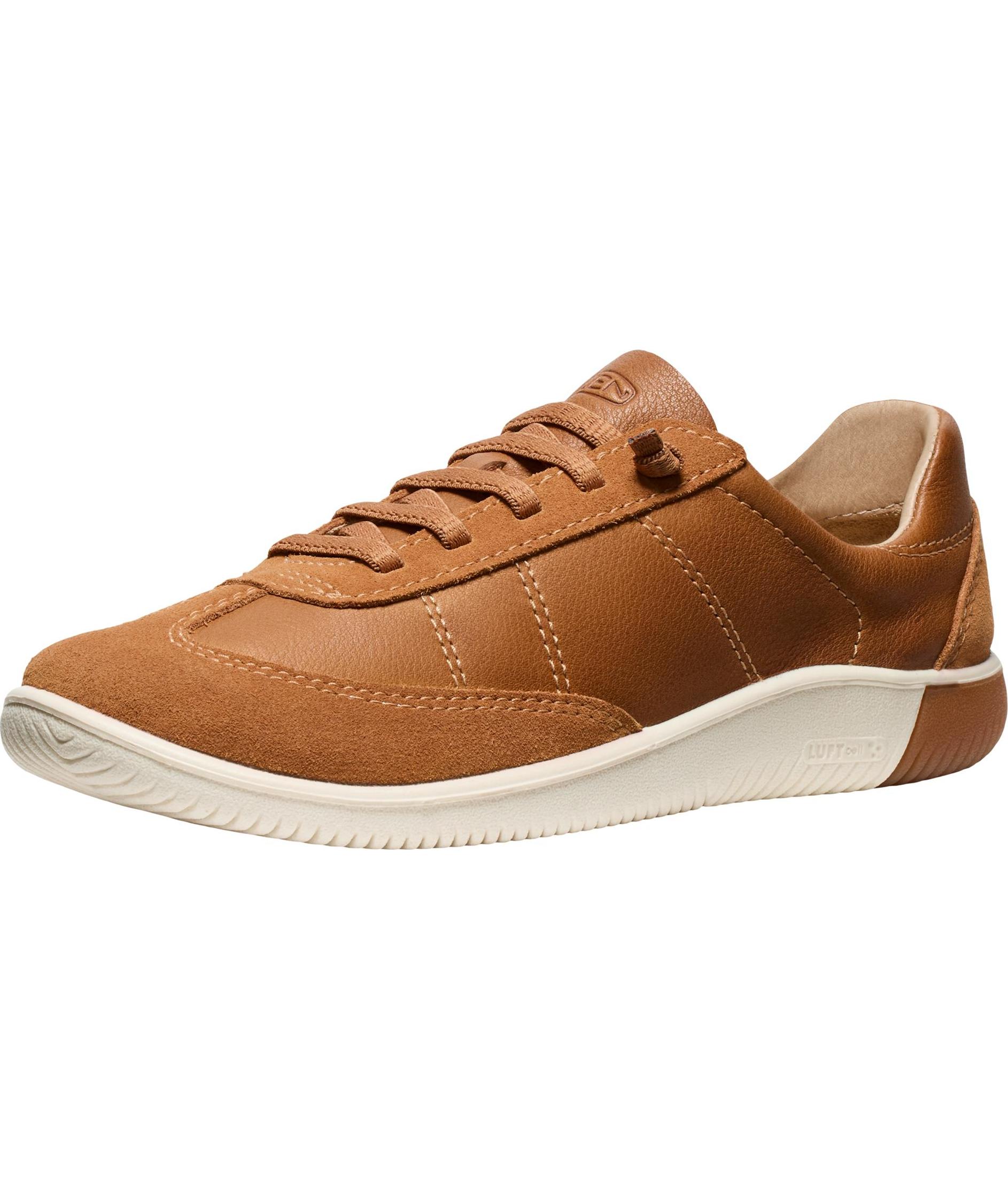 Keen KNX T-TOE woman's sneakers, Chipmunk/Birch, large image number 3