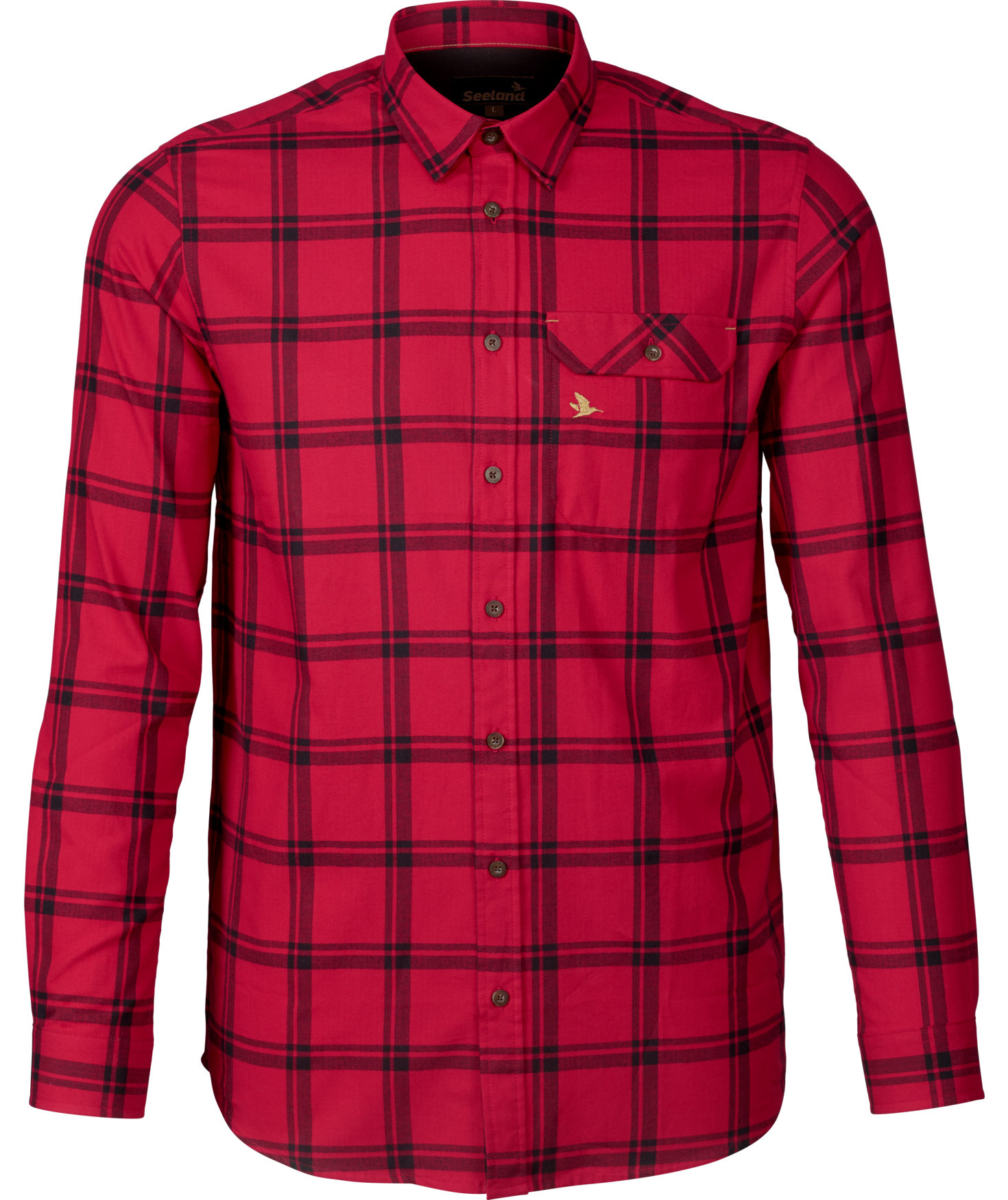 Seeland Highseat Flanellhemd, Hunter Red