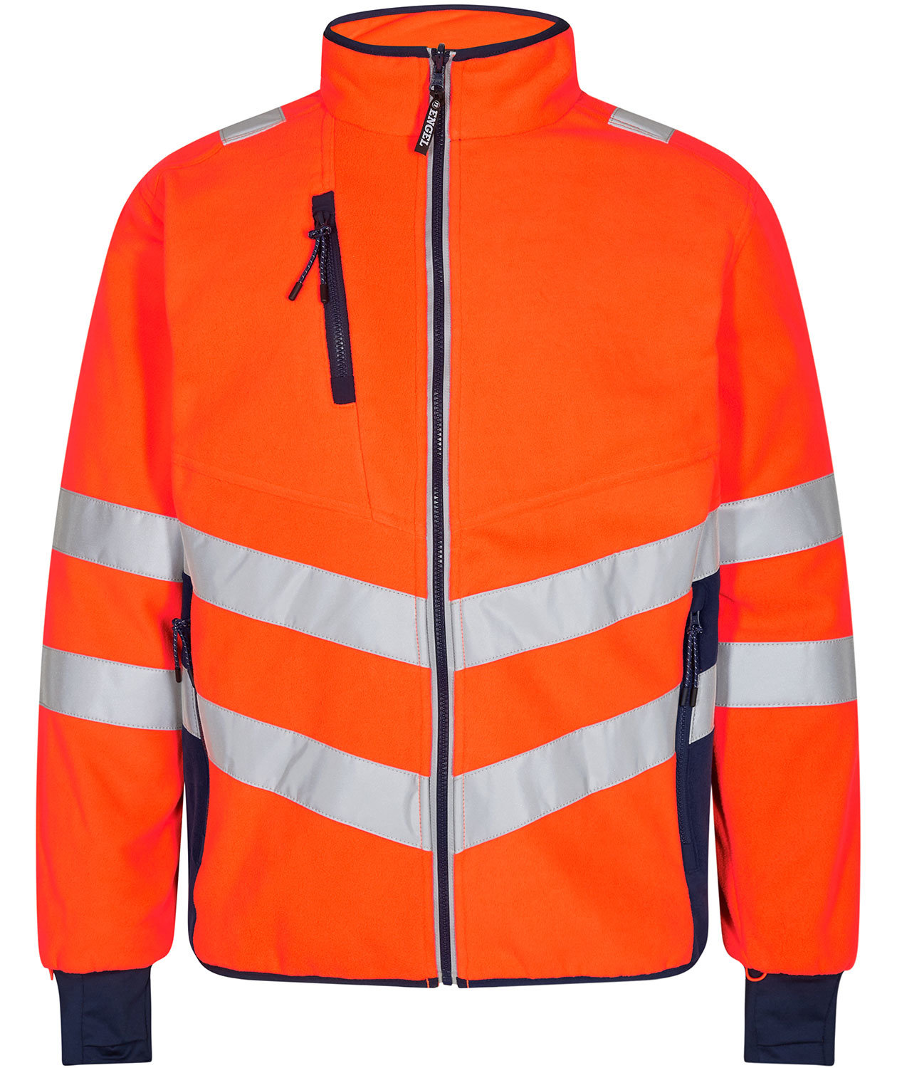 Engel Safety fleecejakke, Orange/Blue Ink, Orange/Blue Ink, swatch