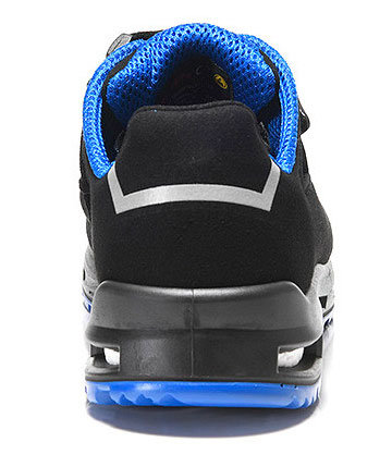 Elten Impulse XXT Blue Easy safety sandals S1, Black/Blue, large image number 4