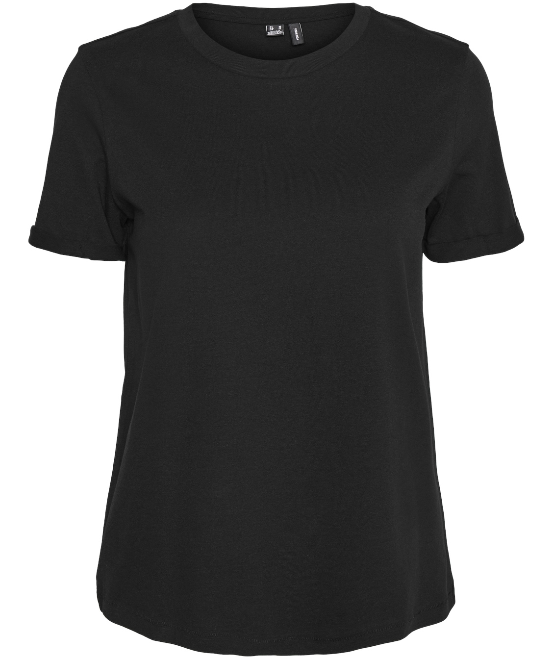 Vero Moda VMPAULA T-shirt, Black, Black, swatch
