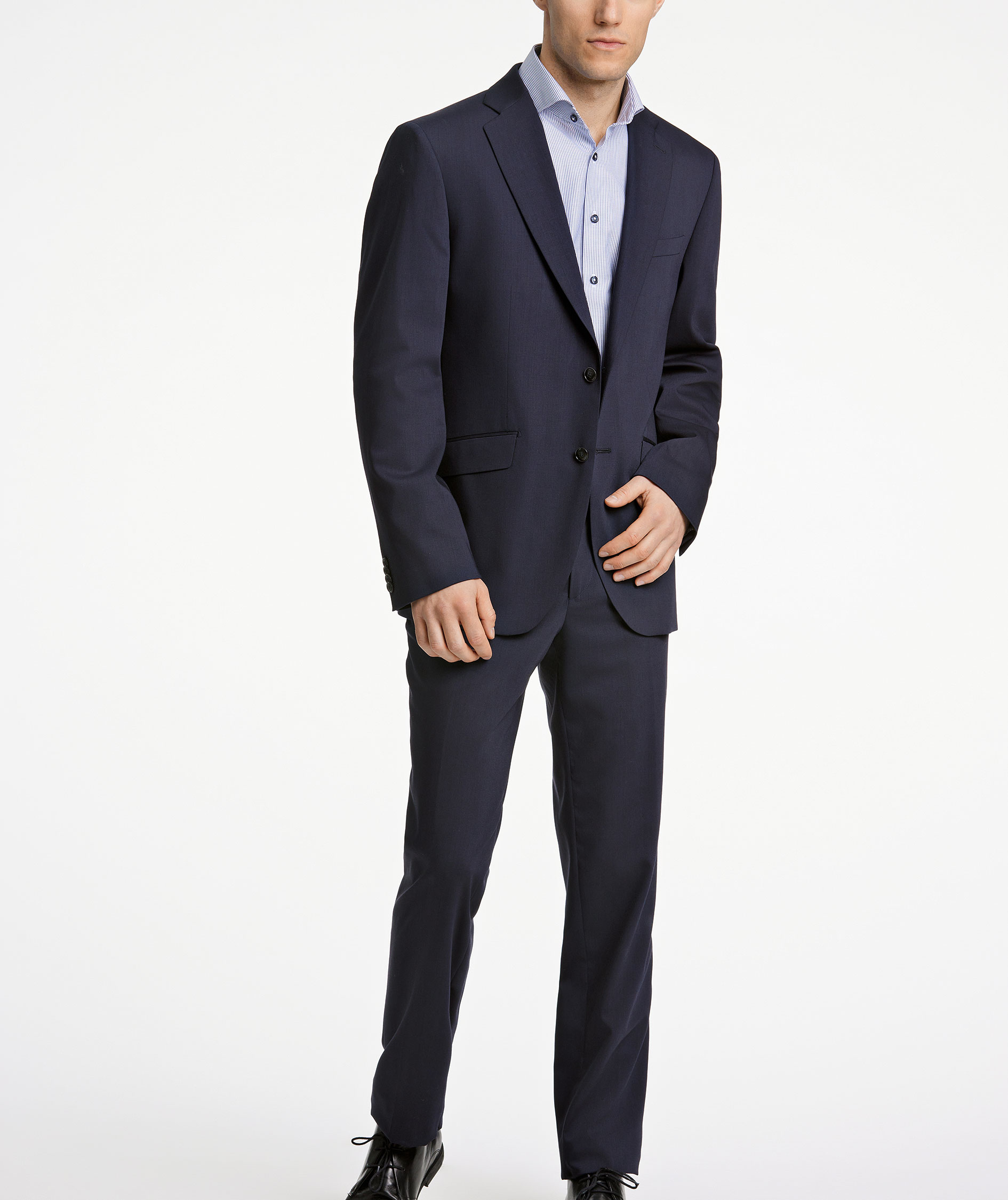 Lindbergh Modern fit habitjakke med uld