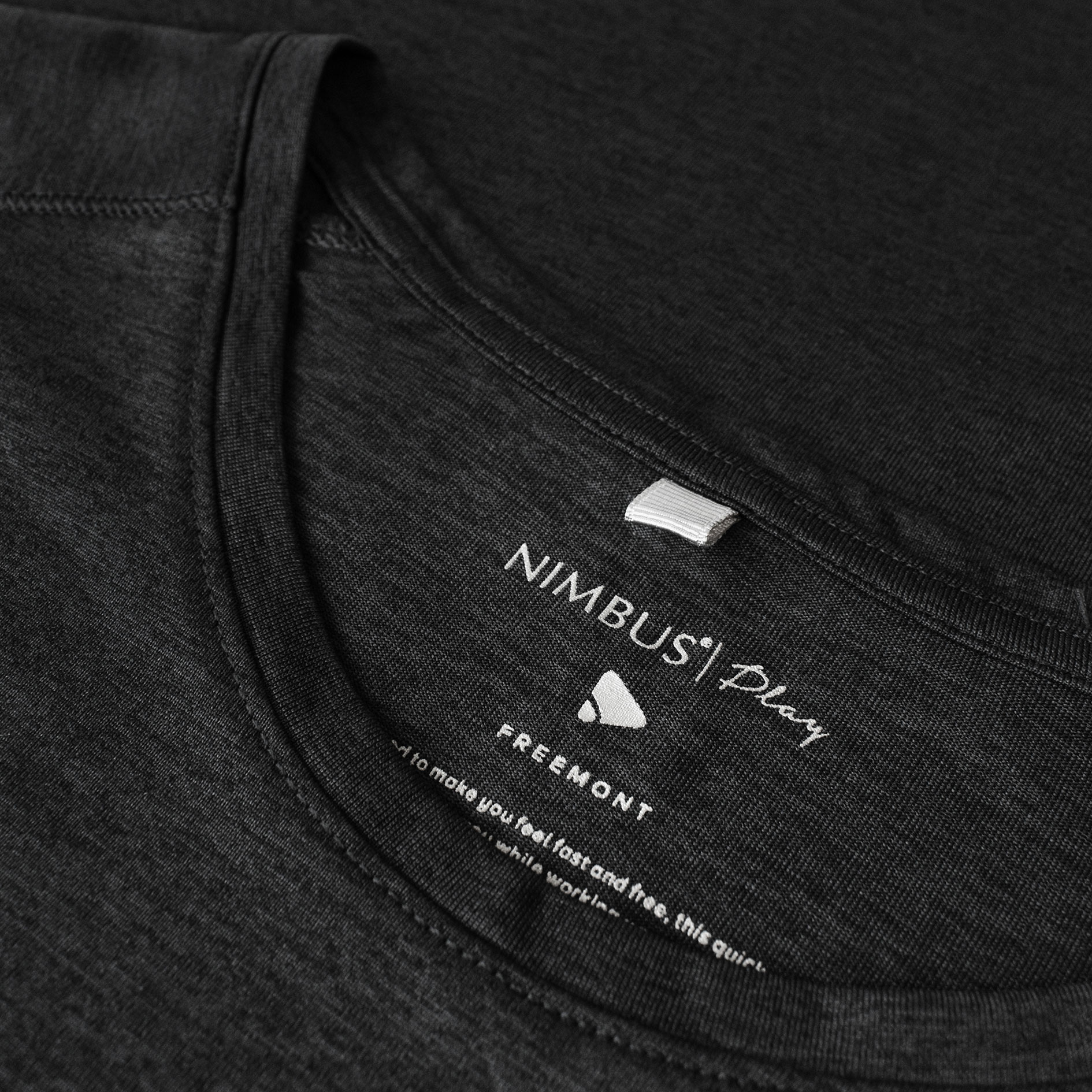 Nimbus Play Freemont women's T-shirt, Black Melange, large image number 3