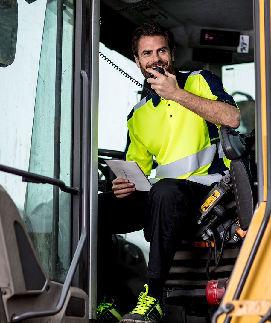 YOU Bor&aring;s synligheds polo T-shirt, Hi-Vis&nbsp;Gul, large image number 5