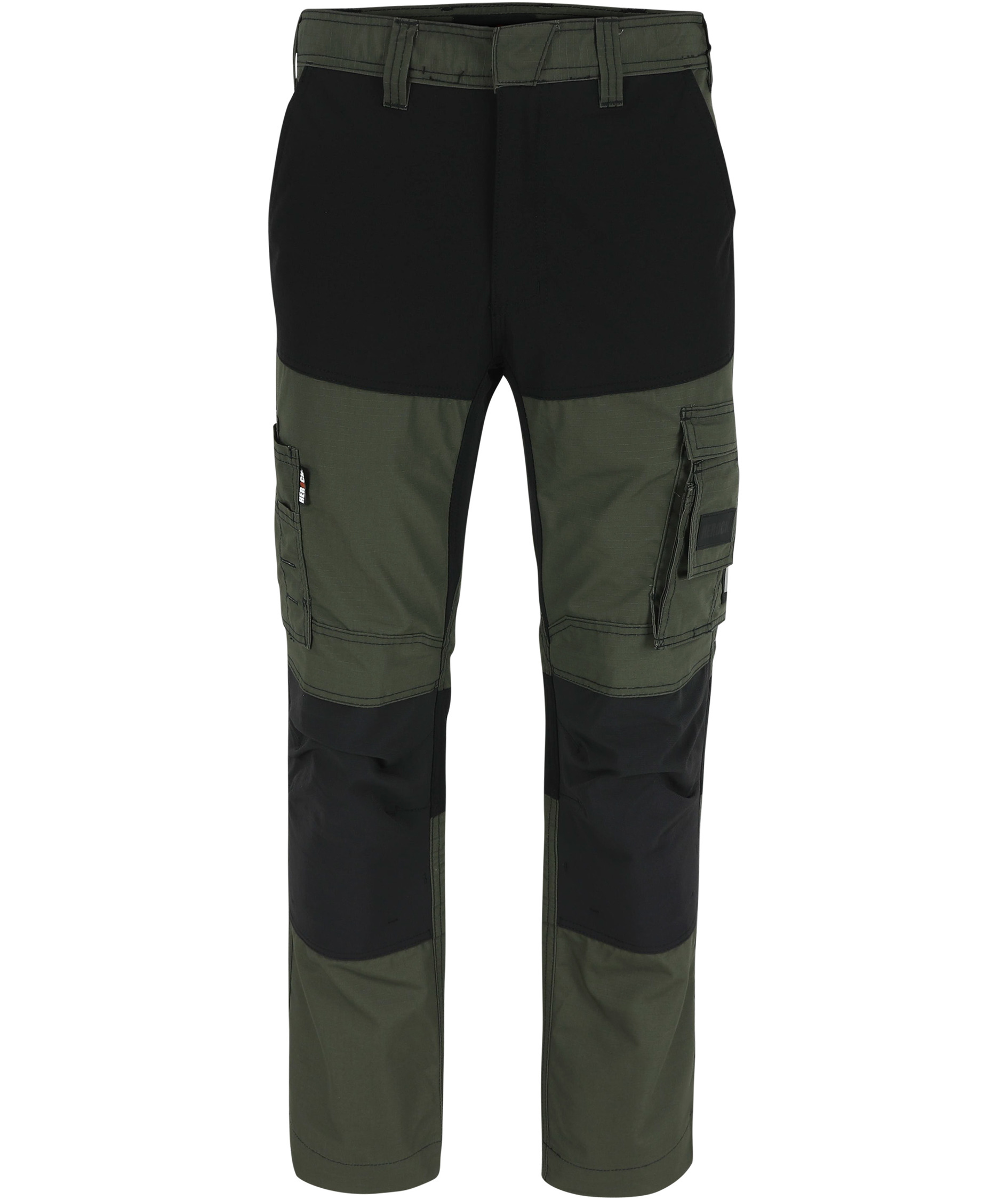 HEROCK Hector arbetsbyxa, Dark Khaki/Black, Dark Khaki/Black, swatch