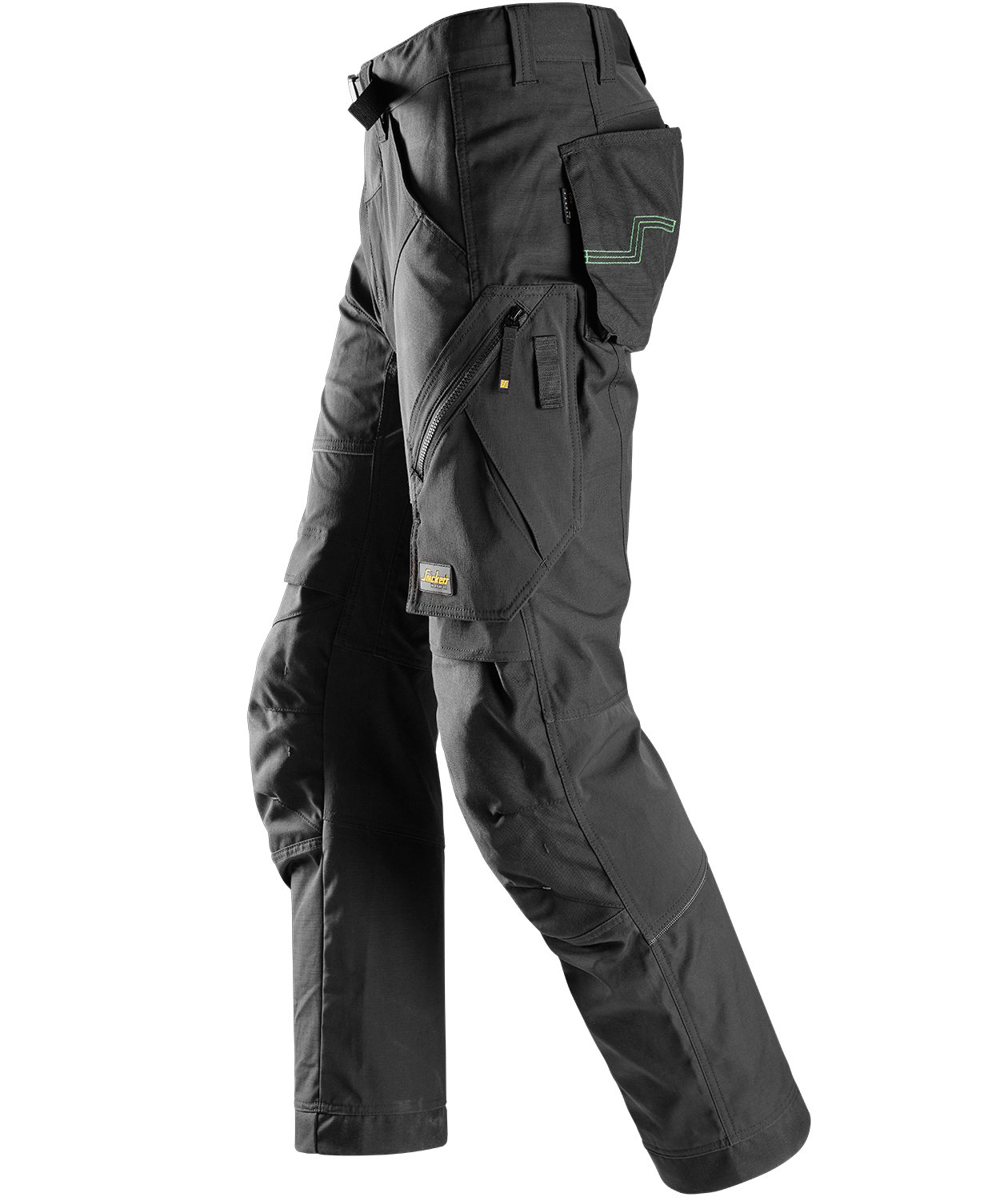 Snickers FlexiWork arbeidsbukse 6903, Svart, large image number 2