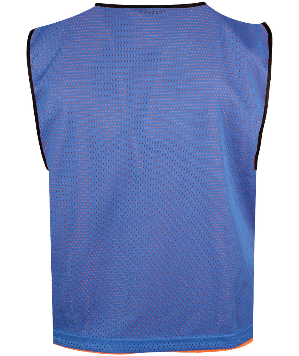 Momenti Melwood vendbar overtrekksvest, Oransje/Kornbl&aring;