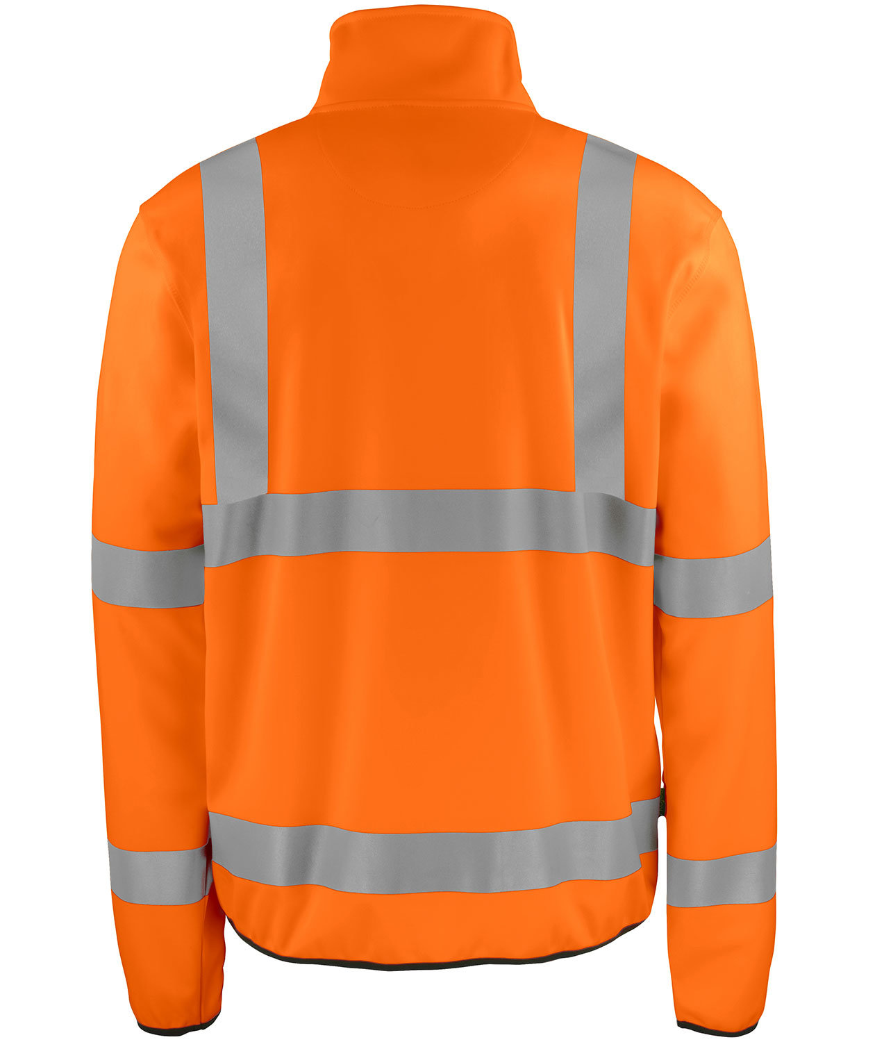 ProJob softshell jacket 6105, Hi-Vis Orange/Black, large image number 3