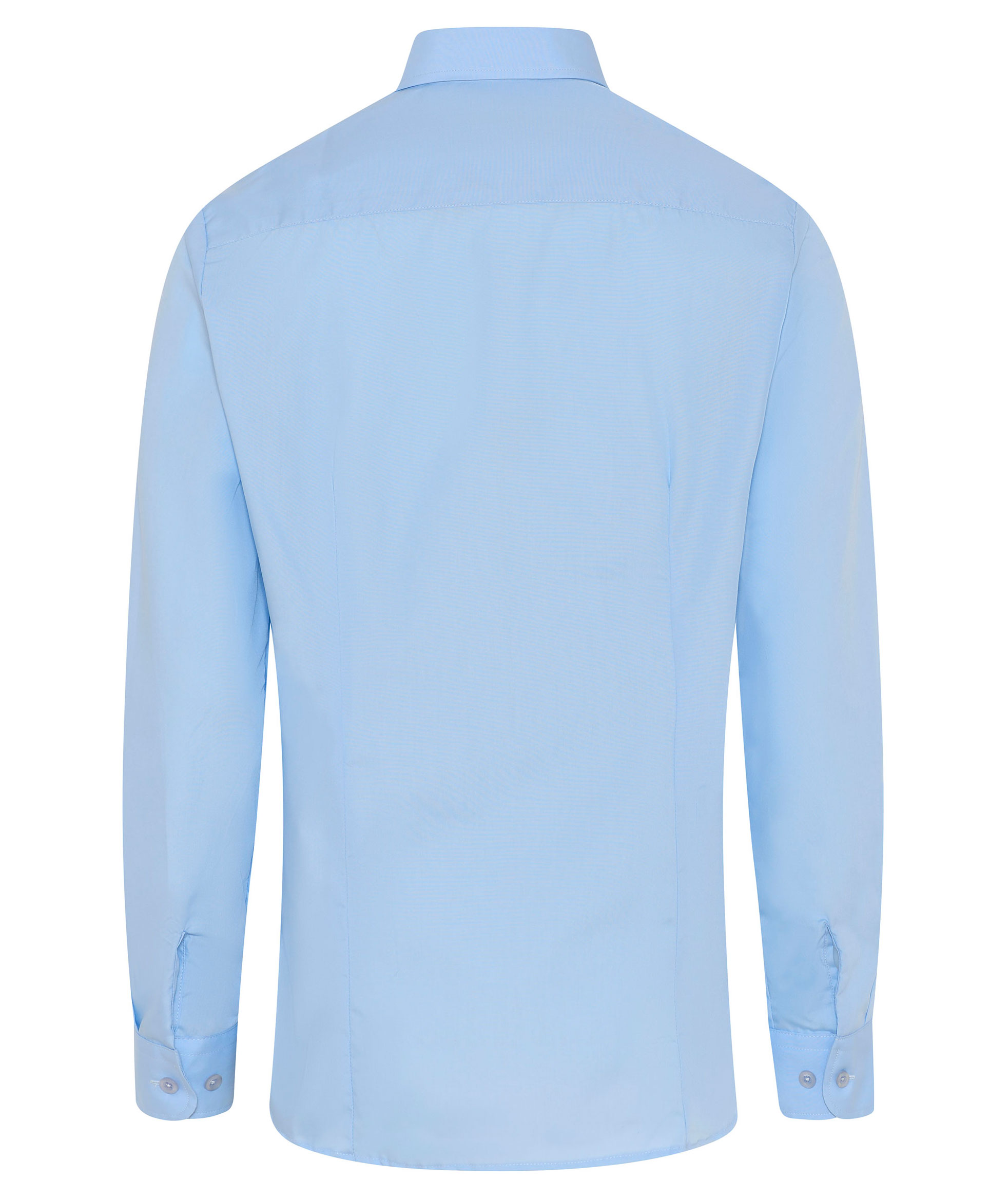 Angli Slim fit Business Blend skjorta dam, Ljusbl&aring;