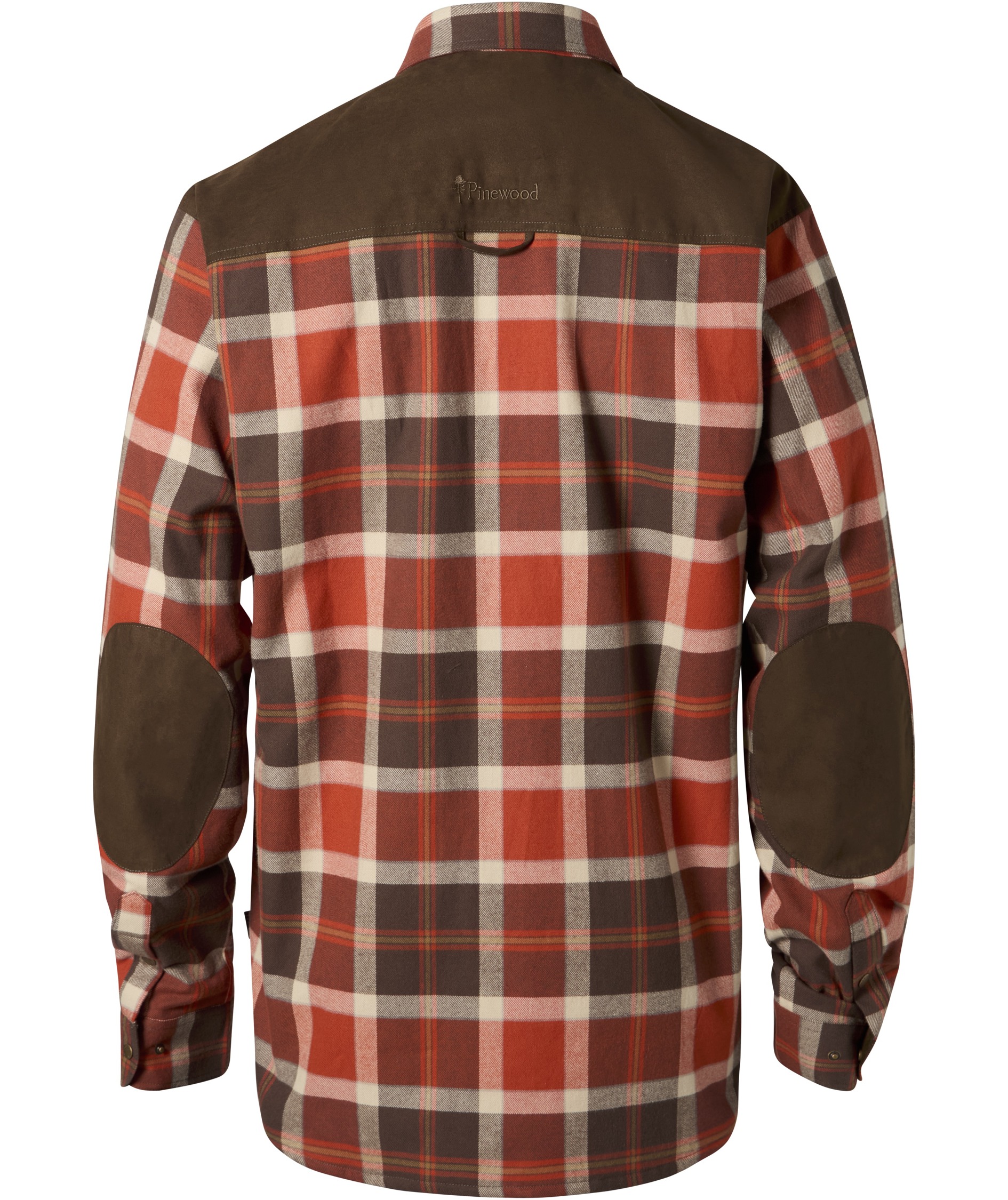 Pinewood Douglas foret skovmandsskjorte, Orange Clay/Dark Brown, large image number 2