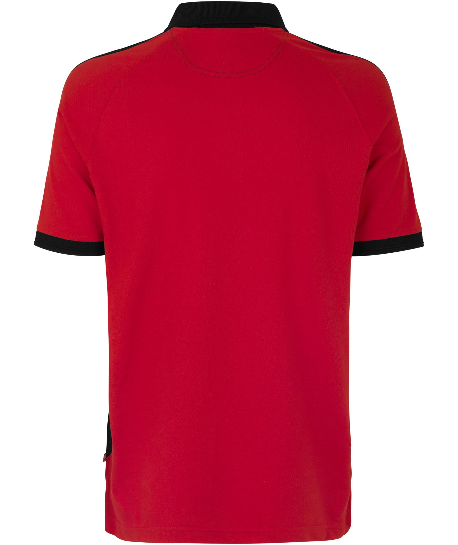ID Pro Wear Kontrast Poloshirt, Rot, large image number 1