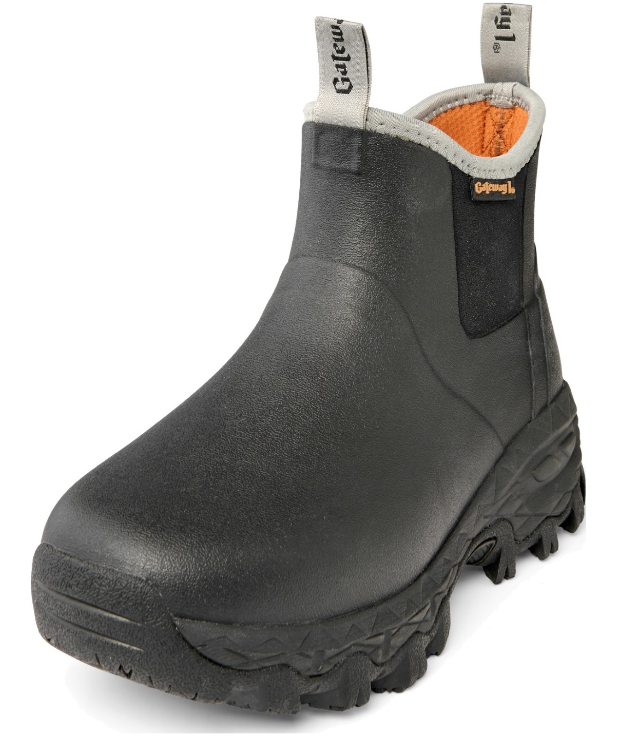 Gateway1 Woodwalker Lady 7" gummist&oslash;vler, Svart, Svart, swatch