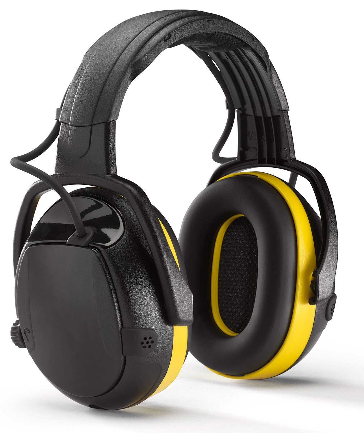 Hellberg Secure ACTIVE h&oslash;rev&aelig;rn, Sort/Gul