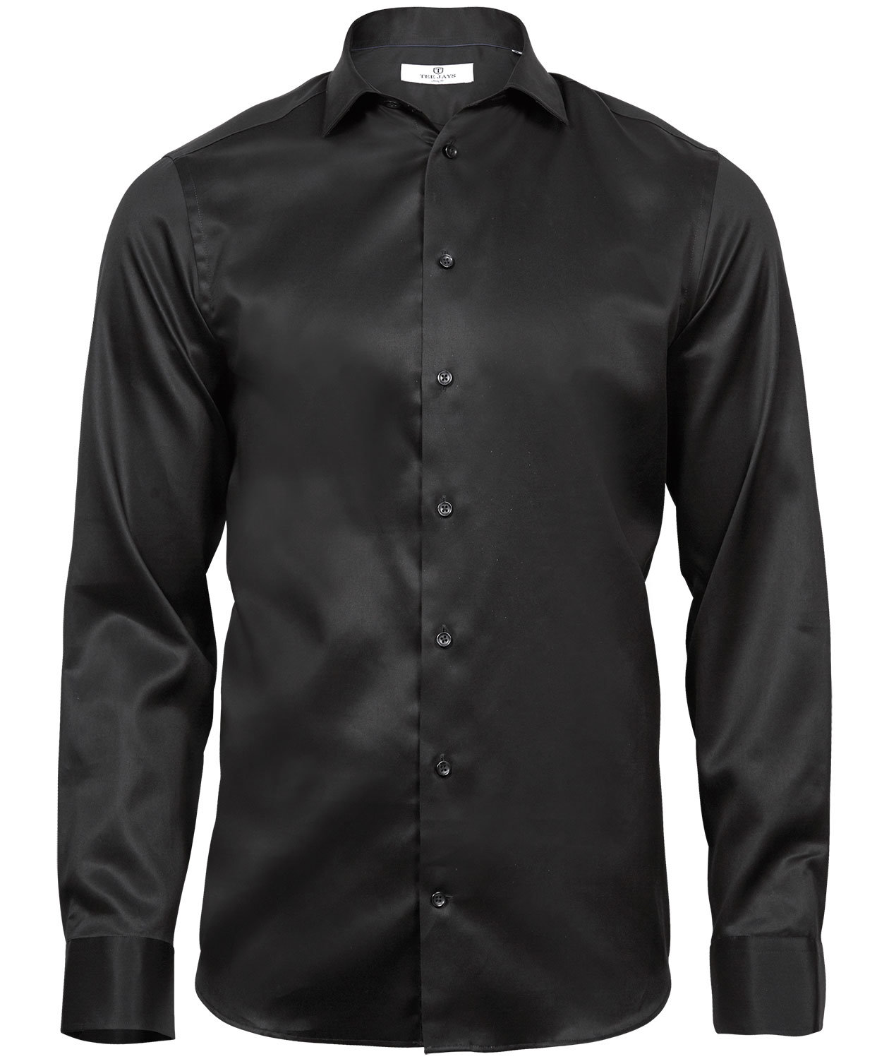 Tee Jays Luxury Slim fit skjorta, Svart