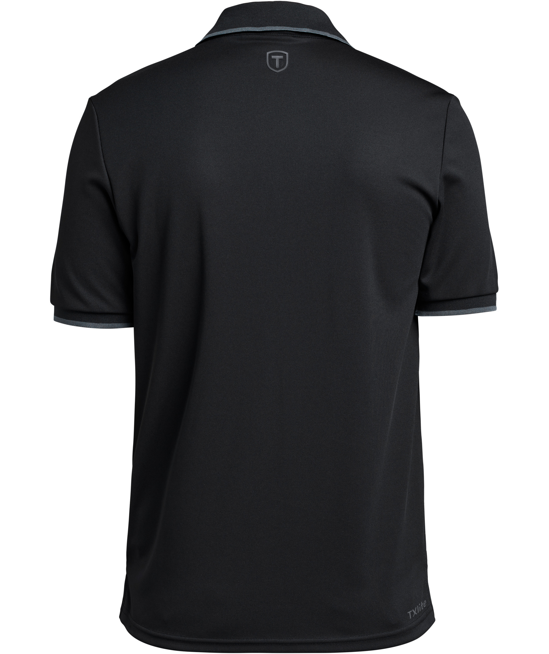 Tenson TXlite Q-dry polo T-skjorte, Black, large image number 1
