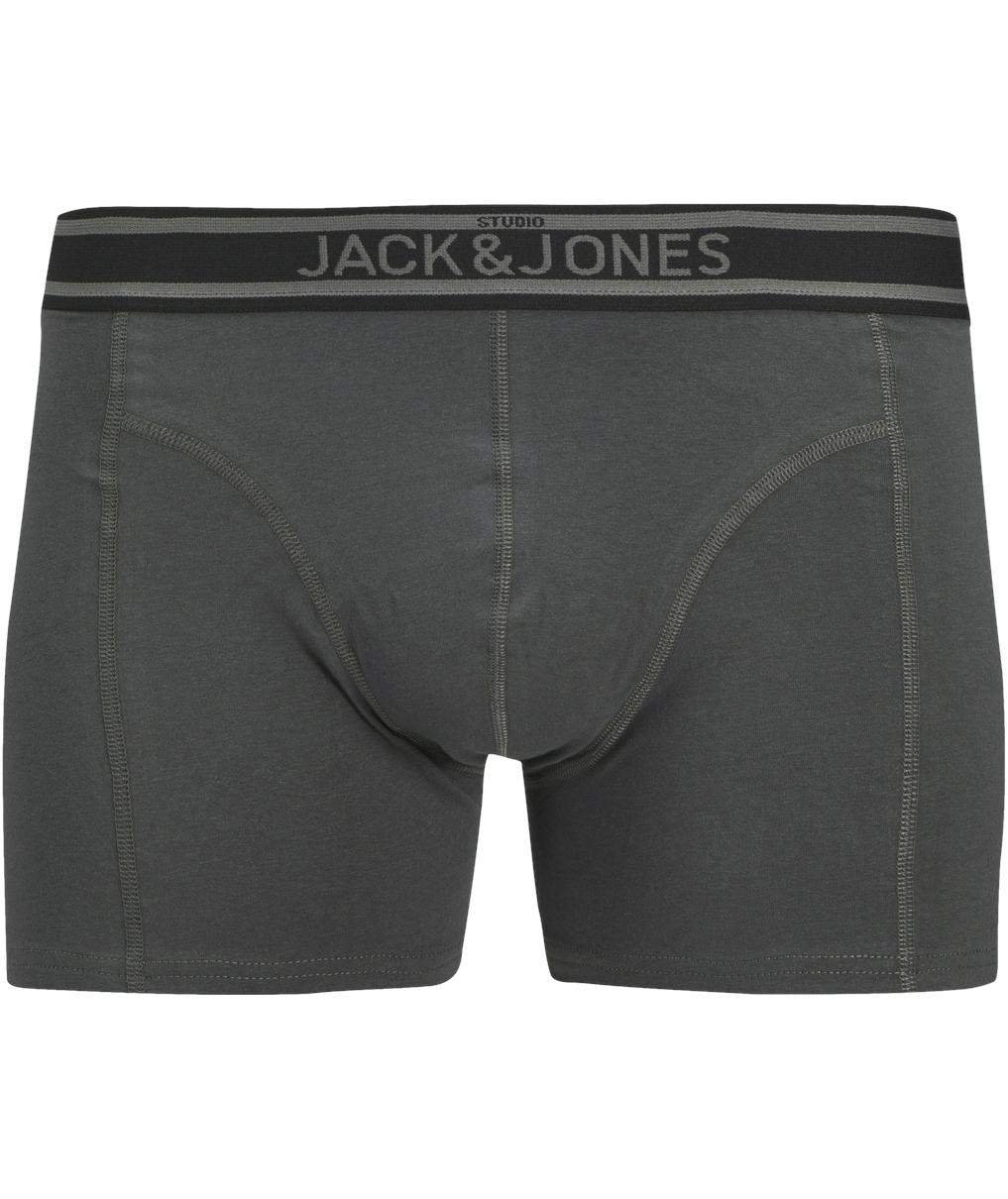 Jack & Jones JACAIDEN SOLID 3er-Pack Boxershorts, Deep Teal, large image number 7