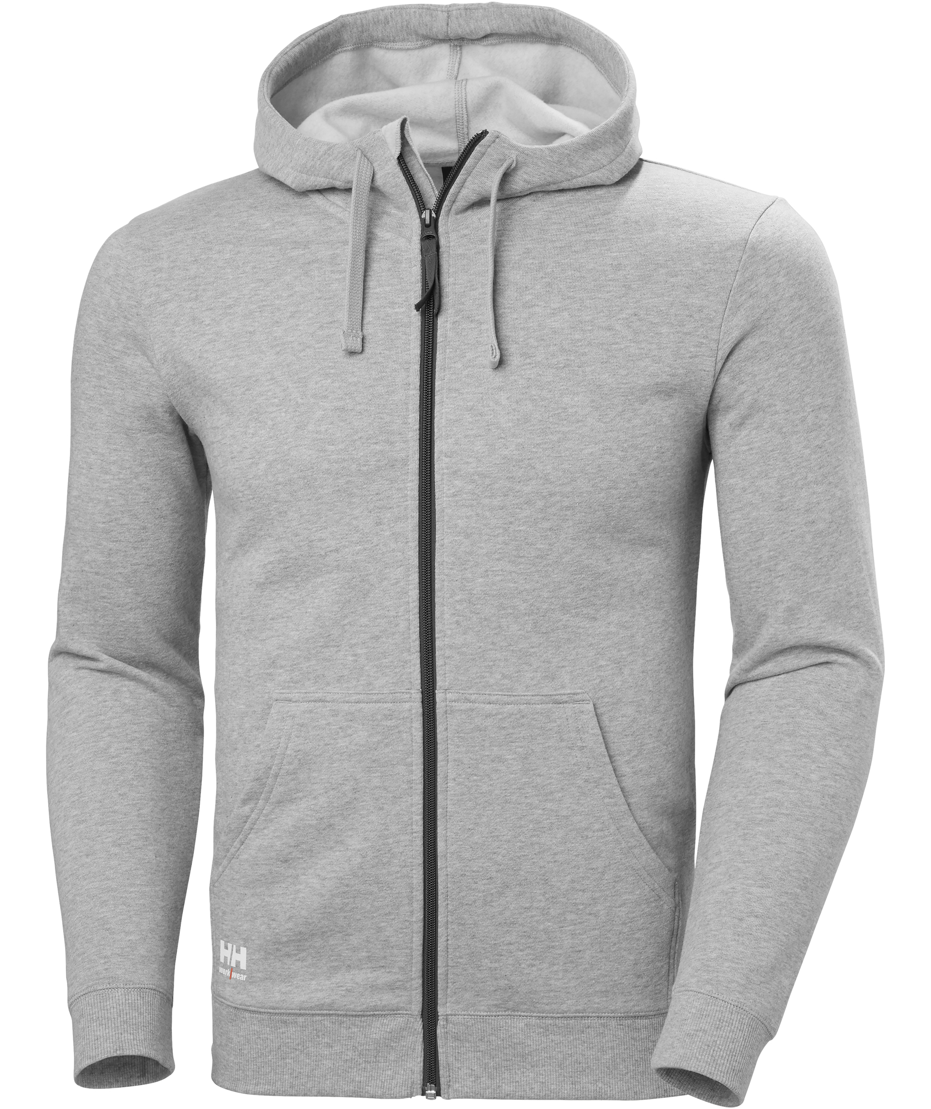 Helly Hansen Classic hoodie med dragkedja, Grey melange