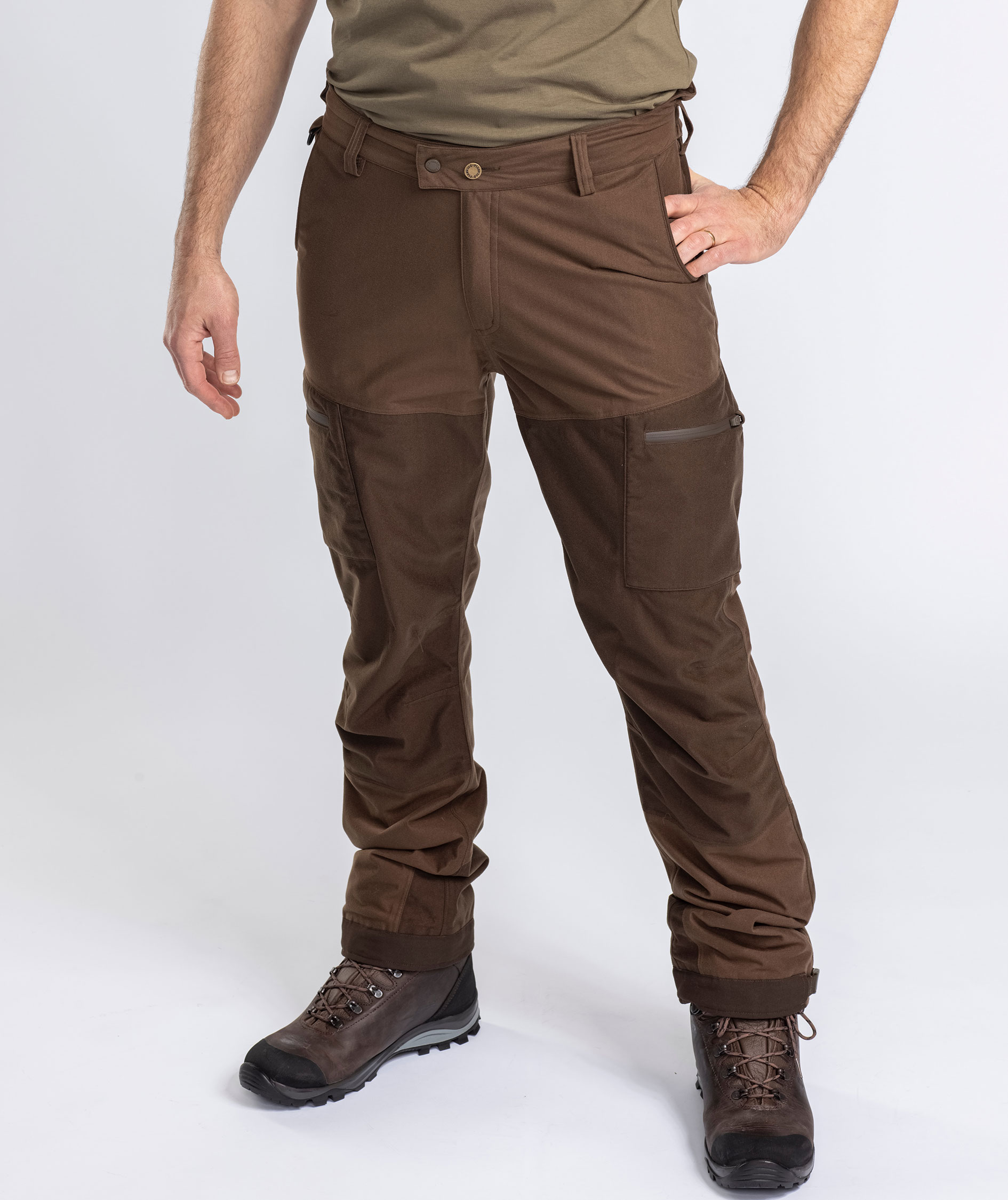 Pinewood Retriever Active jakke, Hunting Brown/Suede Brown, large image number 12