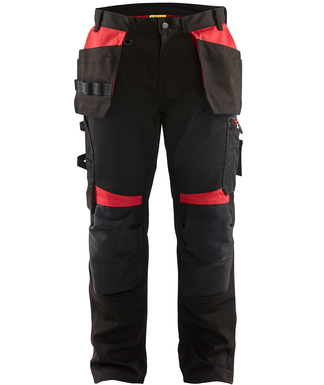 Bl&aring;kl&auml;der craftsman trousers, Black/Red, Black/Red, swatch