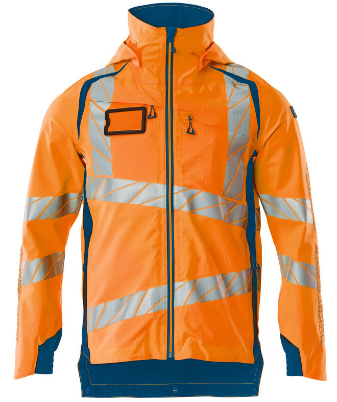 Mascot Accelerate Safe skalljakke, Hi-Vis Orange/M&oslash;rk Petroleum, Hi-Vis Orange/M&oslash;rk Petroleum, swatch