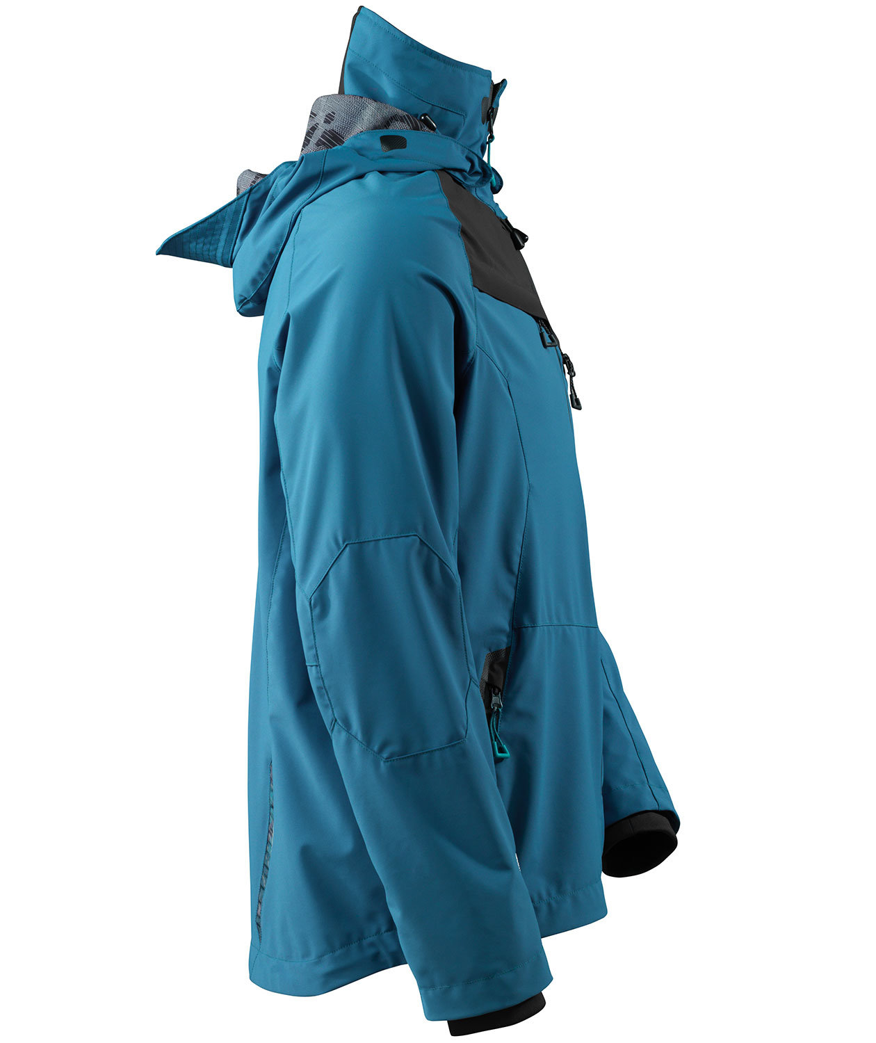 Mascot Advanced skaljakke full stretch, M&oslash;rk Petroleum/Sort, large image number 3